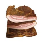 Auksinė šoninė karšto rūkymo, 1kg