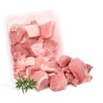 Kiaulienos mėsa troškinti, pjaustyta, 400g