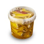 Aštrūs pipirai su fetos sūriu, 1l kibirėlis