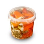 Švelnus pipirai su fetos sūriu, 1l kibirėlis