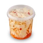 Marinuoti kopustai su česnakais, 0,6l kibirėlis